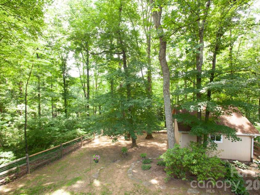 116 Vehorn Road, Fairview, NC 28730.  MLS# CAR4345277, YatesRealty ID 10496. View from Deck