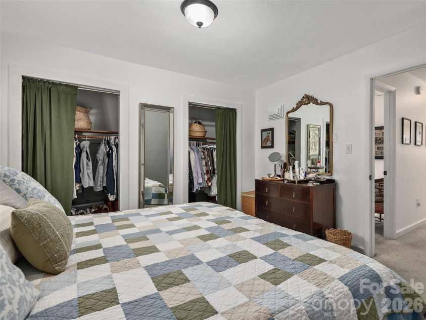 116 Vehorn Road, Fairview, NC 28730.  MLS# CAR4354116, YatesRealty ID 10496. Upper Level Bedroom