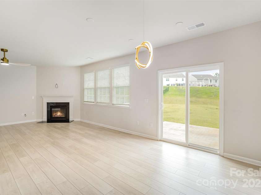 2039 Morning Gold Drive, Maiden, NC 28650.  MLS# CAR4238909, YatesRealty ID 10504. Virtually enhanced fireplace