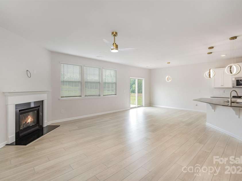 2039 Morning Gold Drive, Maiden, NC 28650.  MLS# CAR4238909, YatesRealty ID 10504. Virtually enhanced fireplace