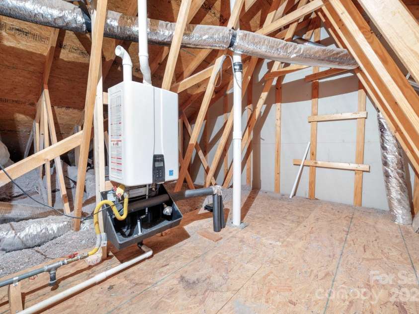19 Beekeeper Trail, Swannanoa, NC 28778.  MLS# CAR4251601, YatesRealty ID 10506. Amazing Attic Space and On-Demand Water Heater