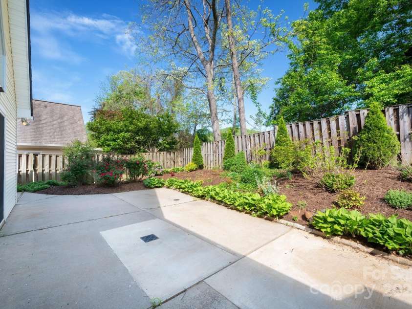 19 Beekeeper Trail, Swannanoa, NC 28778.  MLS# CAR4251601, YatesRealty ID 10506. Garden Patio Perfect for Gatherings