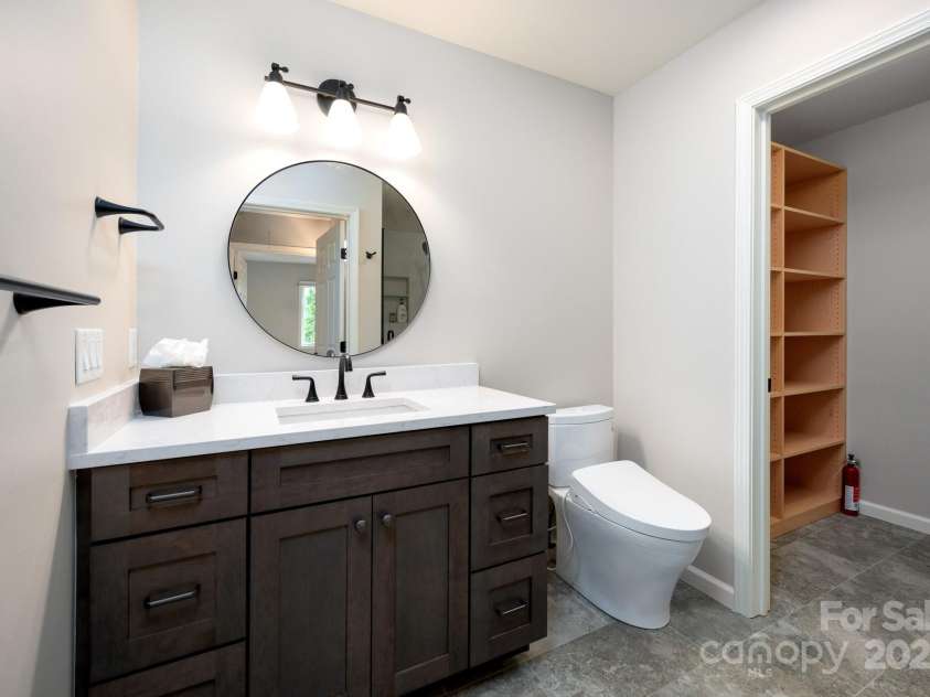 19 Beekeeper Trail, Swannanoa, NC 28778.  MLS# CAR4251601, YatesRealty ID 10506. Second Full Bath with Laundry Room Access