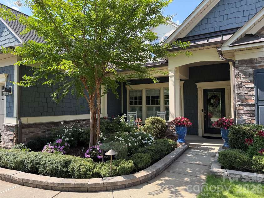 2141 Bud Court, Fort Mill, SC 29715.  MLS# CAR4363745, YatesRealty ID 10511. Covered Front Porch