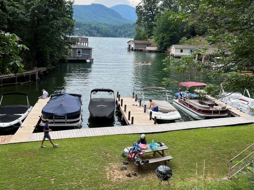 131 Pierpoint Drive, Lake Lure, NC 28746.  MLS# CAR4211806, YatesRealty ID 10522. Former community dock