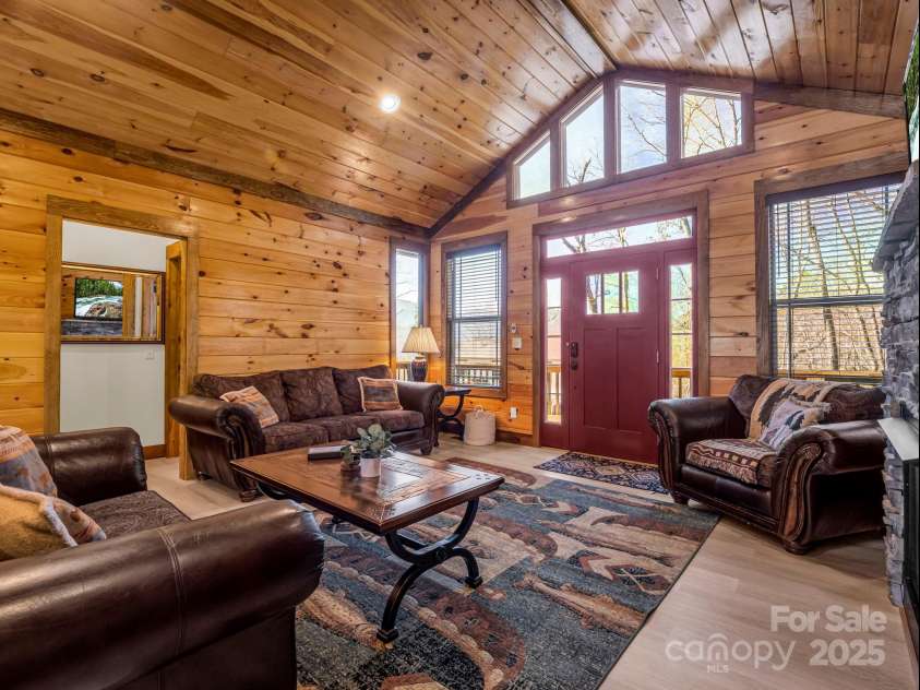 131 Pierpoint Drive, Lake Lure, NC 28746.  MLS# CAR4211806, YatesRealty ID 10522. Living area