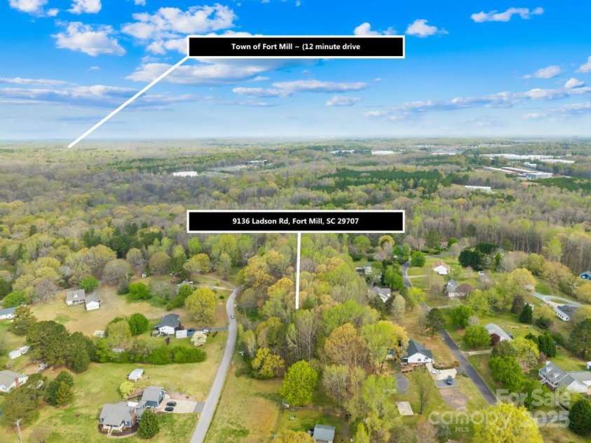 9136 Ladson Road, Indian Land, SC 29707.  MLS# CAR4235415, YatesRealty ID 10535. 