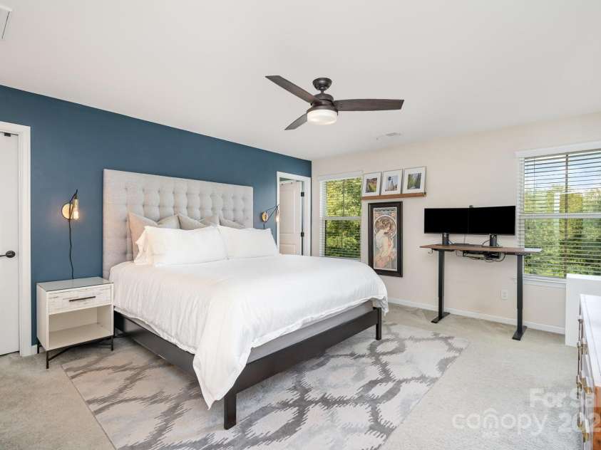 3614 Dolly Madison Road, Charlotte, NC 28208.  MLS# CAR4237478, YatesRealty ID 10542. Primary Bedroom