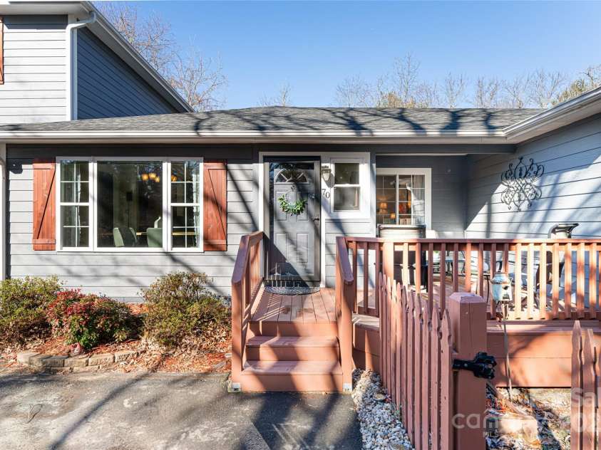 70 Wyatt Street, Asheville, NC 28803.  MLS# CAR4181968, YatesRealty ID 10553. Inviting front porch