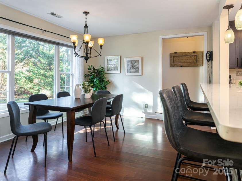 70 Wyatt Street, Asheville, NC 28803.  MLS# CAR4322963, YatesRealty ID 10553. Open dining area with large picture window