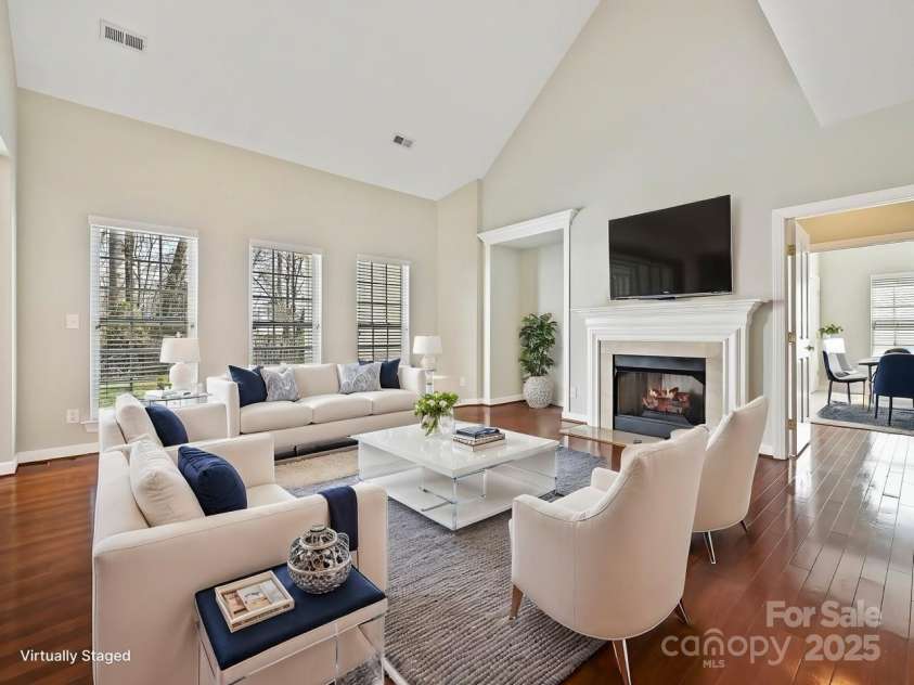 1394 Fitzgerald Street, Concord, NC 28027.  MLS# CAR4231240, YatesRealty ID 10558. Great room-virtually staged