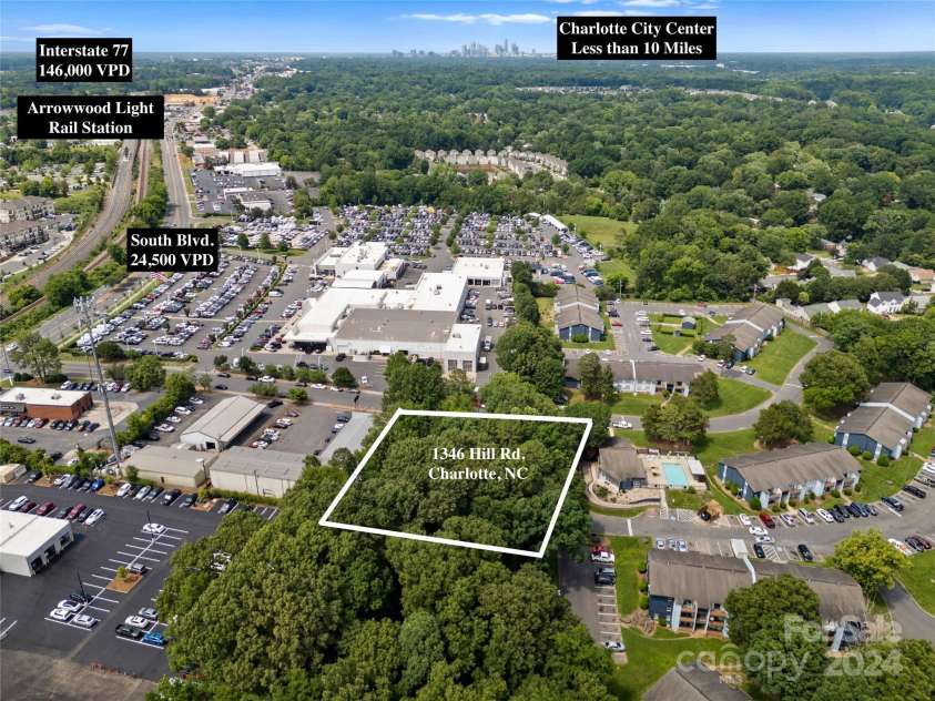 1346 Hill Road, Charlotte, NC 28210.  MLS# CAR4180417, YatesRealty ID 1056. 