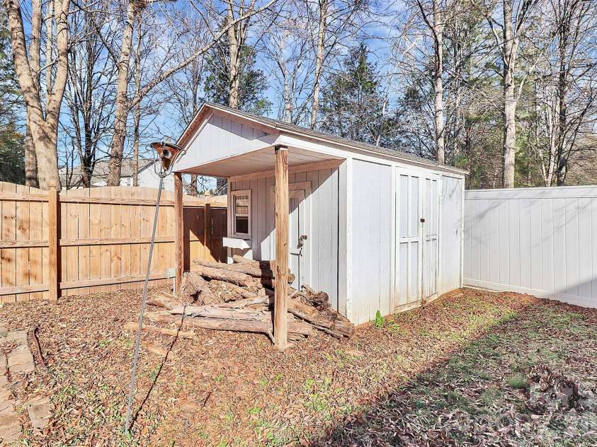 3005 Council Fire Circle, Indian Trail, NC 28079.  MLS# CAR4329437, YatesRealty ID 10561. Shed