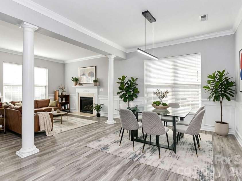 3005 Council Fire Circle, Indian Trail, NC 28079.  MLS# CAR4329437, YatesRealty ID 10561. Vitrually Staged