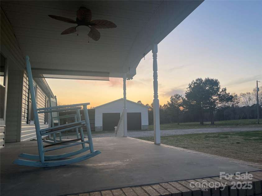 485 Harper Miller Drive, Cleveland, NC 27013.  MLS# CAR4231212, YatesRealty ID 10582. ENJOY THE SUNSET FROM THE FRONT PORCH