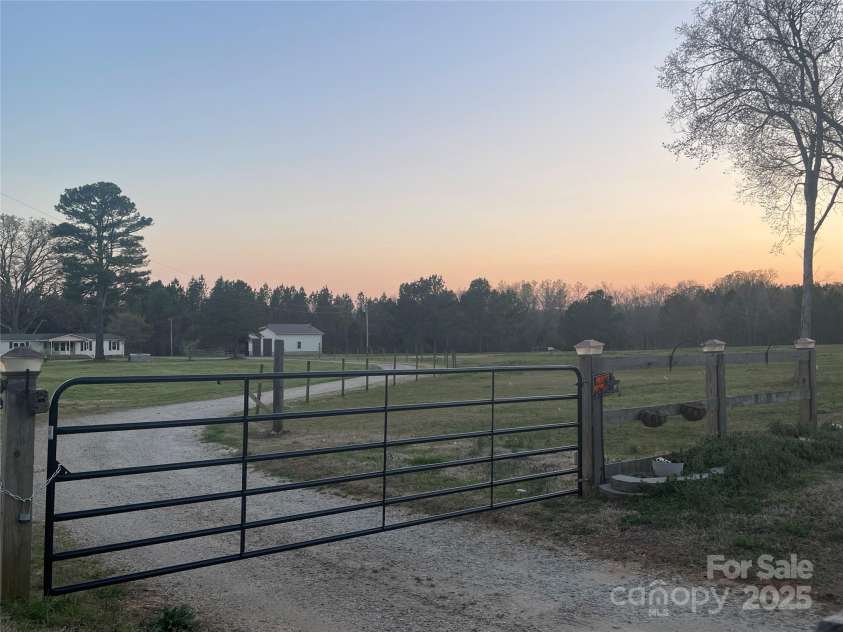 485 Harper Miller Drive, Cleveland, NC 27013.  MLS# CAR4231212, YatesRealty ID 10582. GATED AT THE PROPERTY LINE