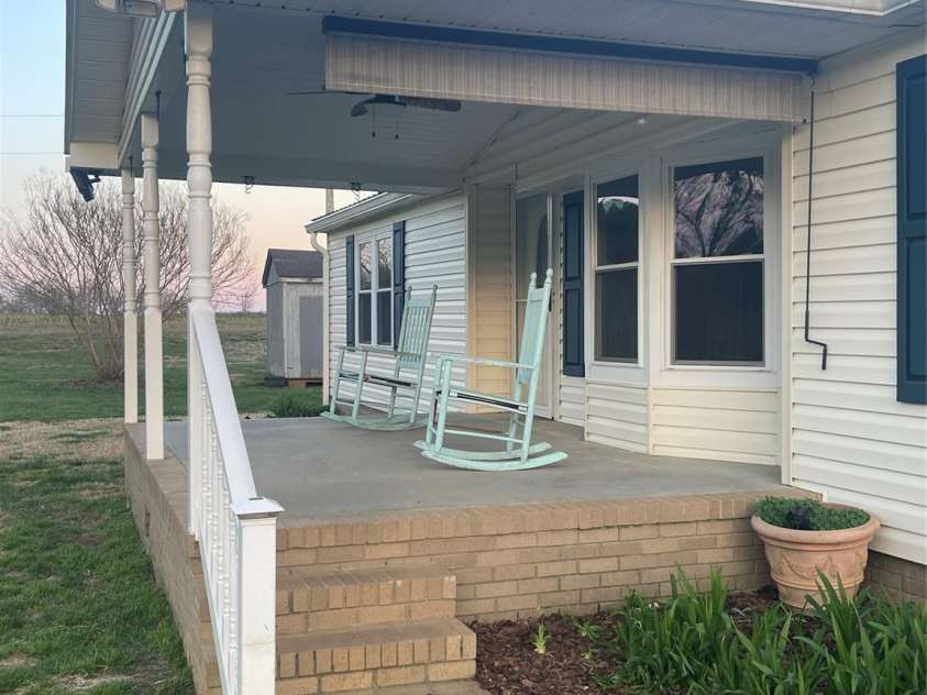 485 Harper Miller Drive, Cleveland, NC 27013.  MLS# CAR4231212, YatesRealty ID 10582. LARGE COVERED FRONT PORCH