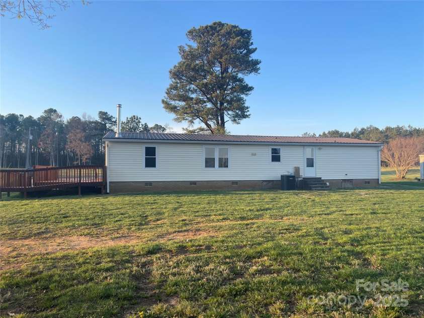 485 Harper Miller Drive, Cleveland, NC 27013.  MLS# CAR4231212, YatesRealty ID 10582. VIEW OF BACK OF HOME