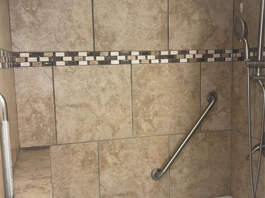 485 Harper Miller Drive, Cleveland, NC 27013.  MLS# CAR4231212, YatesRealty ID 10582. VIEW OF SHOWER