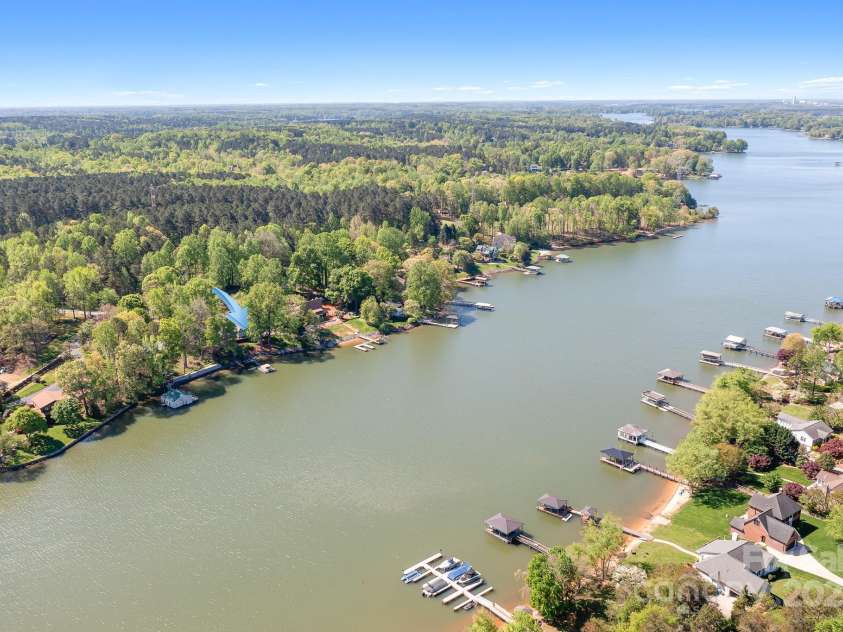 234 Winding Shore Road, Troutman, NC 28166.  MLS# CAR4245762, YatesRealty ID 10588. Beautiful wide cove views.