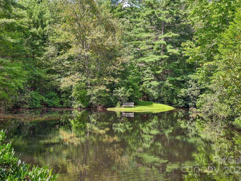 2618 Big Sheepcliff Road, Cashiers, NC 28717.  MLS# CAR4327089, YatesRealty ID 1059. One of the Community Ponds