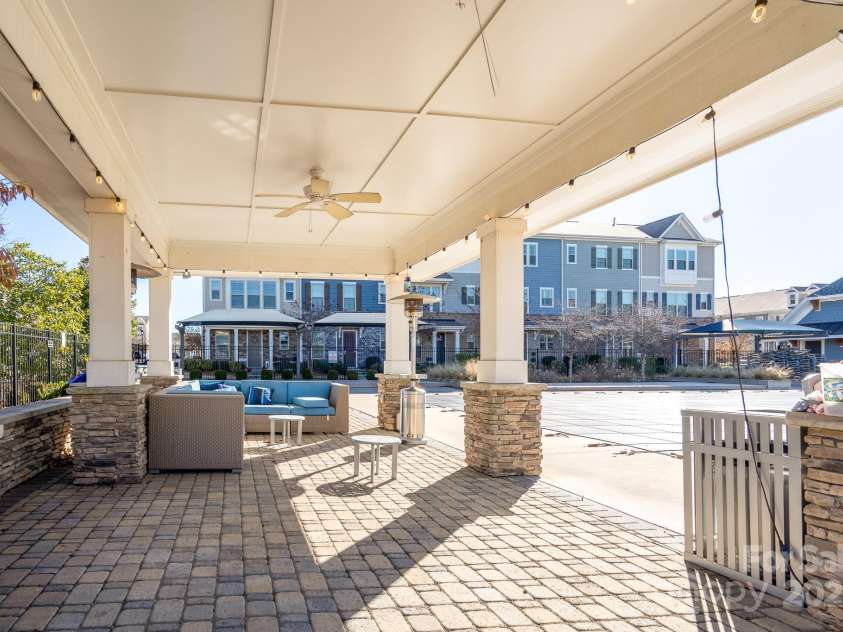9115 Bluefield Street, Charlotte, NC 28273.  MLS# CAR4215725, YatesRealty ID 1059. Community Gazebo by the Pool