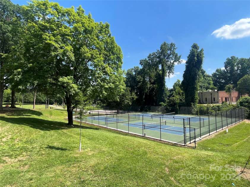 1318 Enderly Road, Charlotte, NC 28208.  MLS# CAR4143612, YatesRealty ID 106. Pickle ball courts at Enderly Park