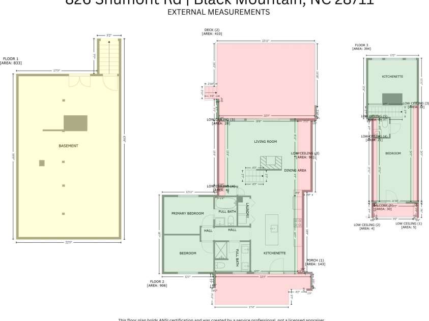 826 Shumont Road, Black Mountain, NC 28711.  MLS# CAR4239452, YatesRealty ID 10604. 