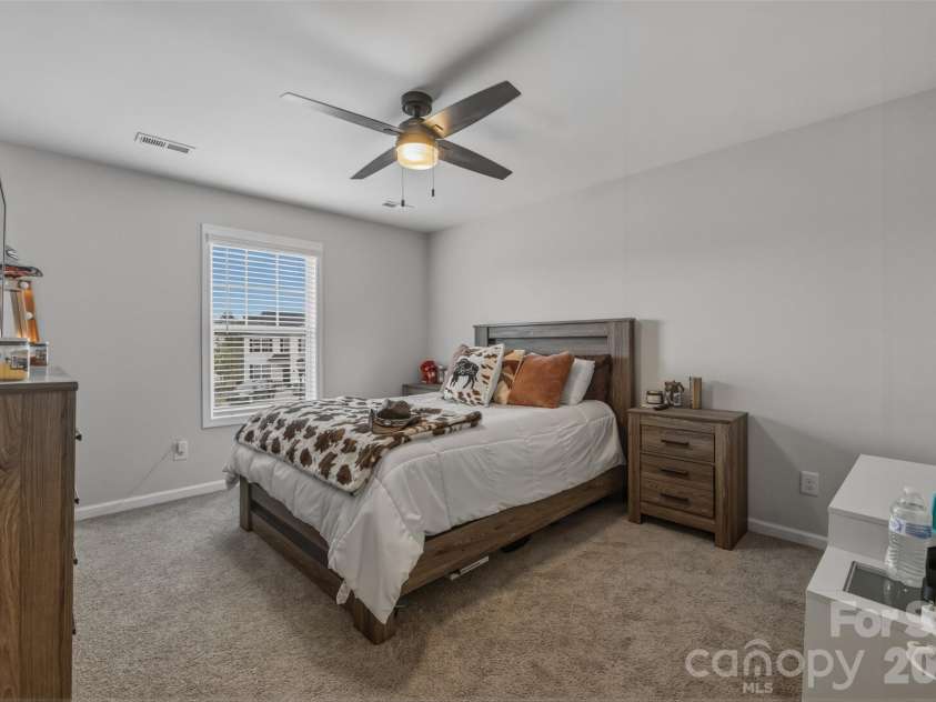 4546 Dover Court, Denver, NC 28037.  MLS# CAR4385967, YatesRealty ID 10619. Bedroom upstairs 1 with walk-in closet