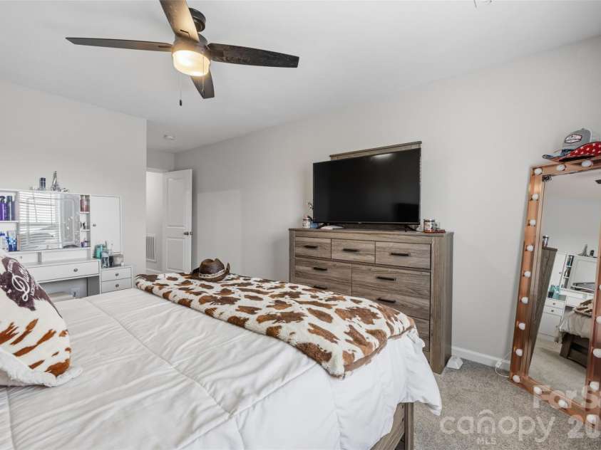 4546 Dover Court, Denver, NC 28037.  MLS# CAR4385967, YatesRealty ID 10619. Bedroom upstairs 1 with walk in closet