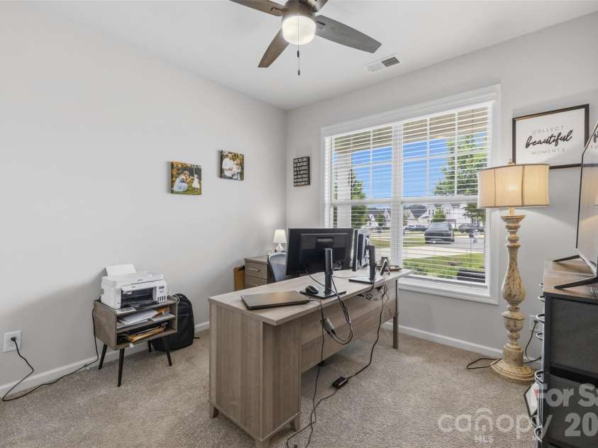 4546 Dover Court, Denver, NC 28037.  MLS# CAR4385967, YatesRealty ID 10619. Spare bedroom/office on main