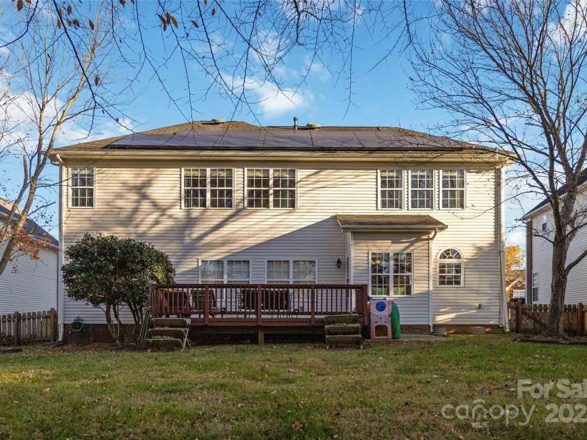 1608 Copperplate Road, Charlotte, NC 28262.  MLS# CAR4323232, YatesRealty ID 1062. Backyard