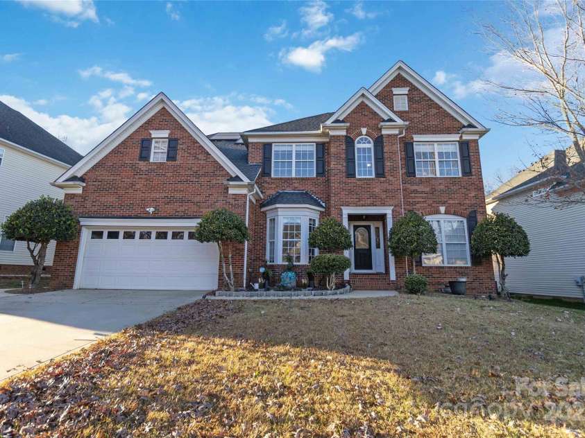 1608 Copperplate Road, Charlotte, NC 28262.  MLS# CAR4323232, YatesRealty ID 1062. Brick front exterior