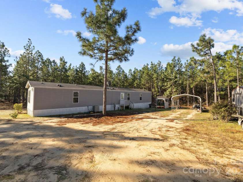 1266 Scott Road, Kershaw, SC 29067.  MLS# CAR4238168, YatesRealty ID 10635. Rear of Home