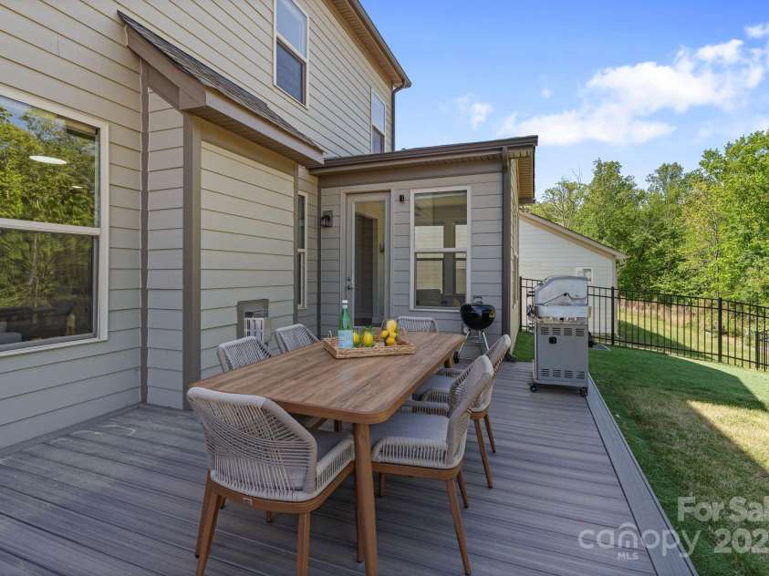 1047 Chalet Lane, Indian Land, SC 29707.  MLS# CAR4250186, YatesRealty ID 10639. Composite deck.