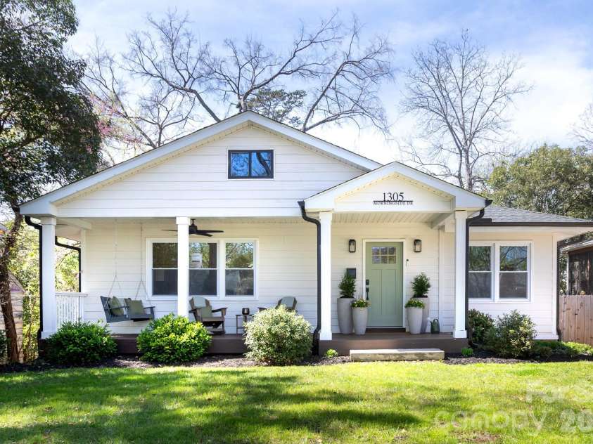 1305 Morningside Drive, Charlotte, NC 28205.  MLS# CAR4364091, YatesRealty ID 10642. Street View