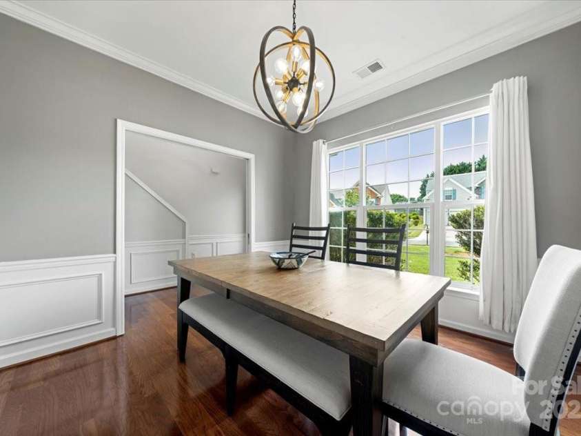 8800 Darcy Hopkins Drive, Charlotte, NC 28277.  MLS# CAR4248848, YatesRealty ID 10668. Dining room