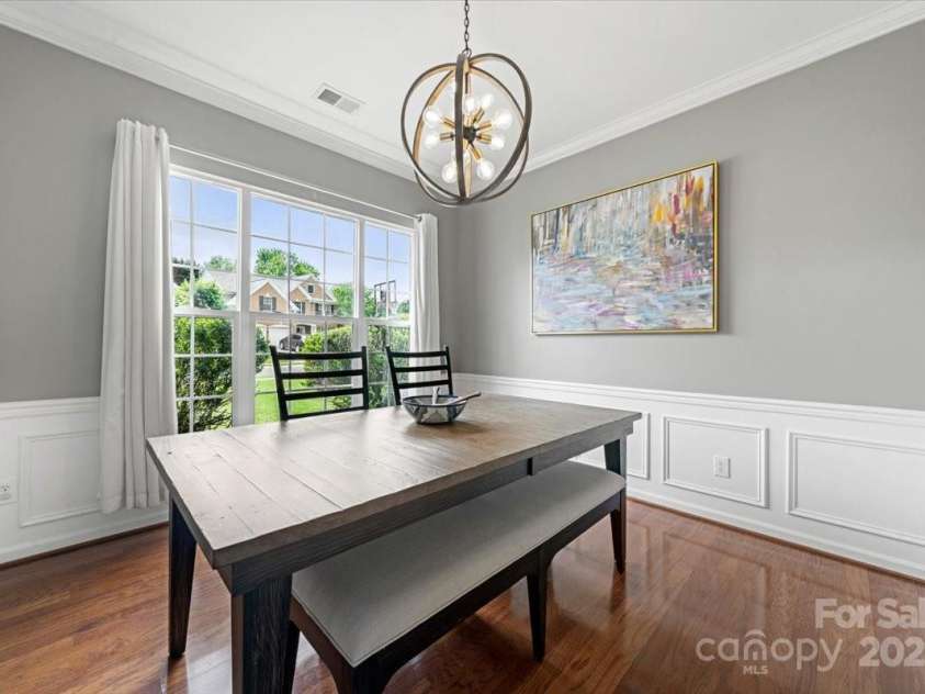 8800 Darcy Hopkins Drive, Charlotte, NC 28277.  MLS# CAR4248848, YatesRealty ID 10668. Dining room