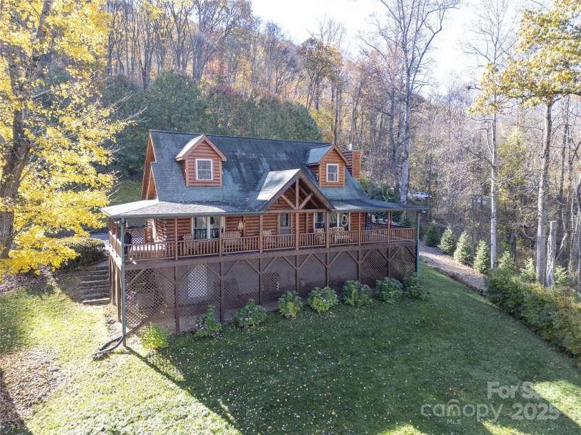 17 Aaron Way, Waynesville, NC 28786.  MLS# CAR4319469, YatesRealty ID 1067. Front View 