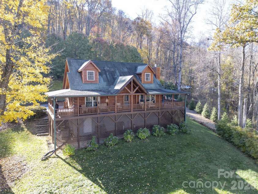 17 Aaron Way, Waynesville, NC 28786.  MLS# CAR4319469, YatesRealty ID 1067. Front View 