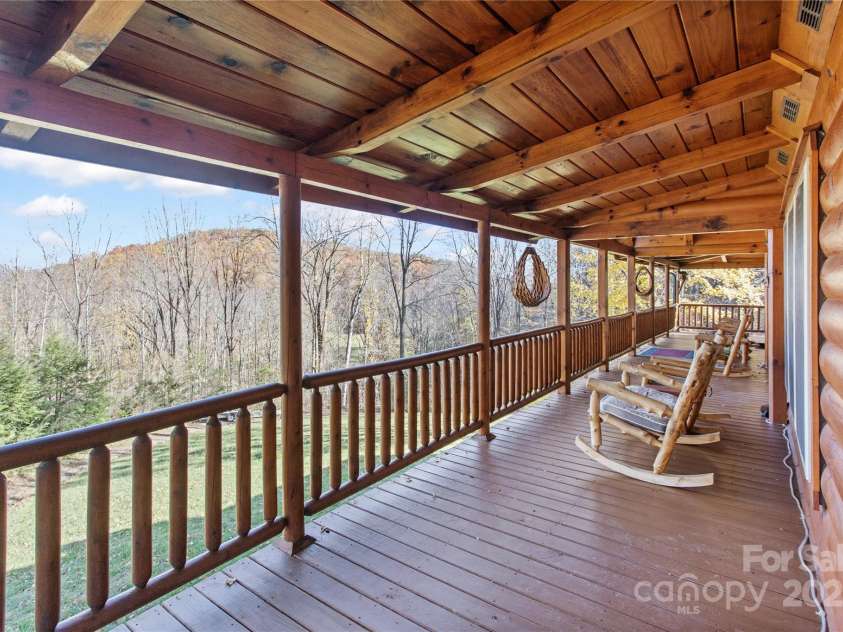 17 Aaron Way, Waynesville, NC 28786.  MLS# CAR4319469, YatesRealty ID 1067. Great Covered Porch