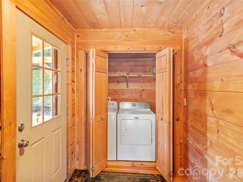 17 Aaron Way, Waynesville, NC 28786.  MLS# CAR4319469, YatesRealty ID 1067. Laundry Area 