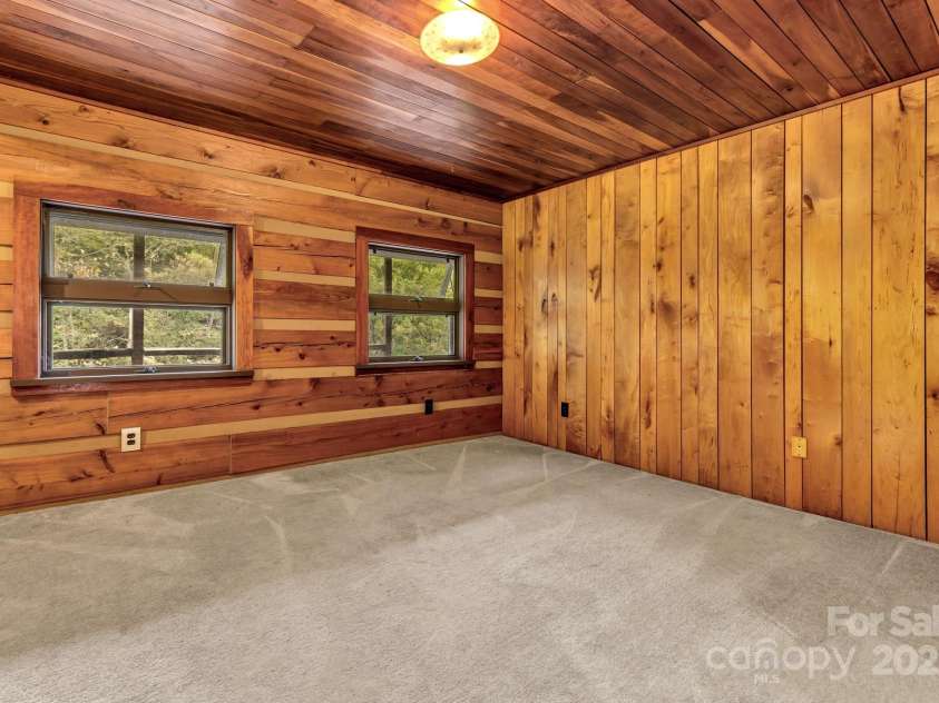 200 Dry Branch Road, Marshall, NC 28753.  MLS# CAR4308414, YatesRealty ID 10680. Front Bedroom