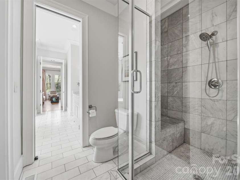 834 9th Avenue, Hickory, NC 28601.  MLS# CAR4366264, YatesRealty ID 10697. Primary tiled shower