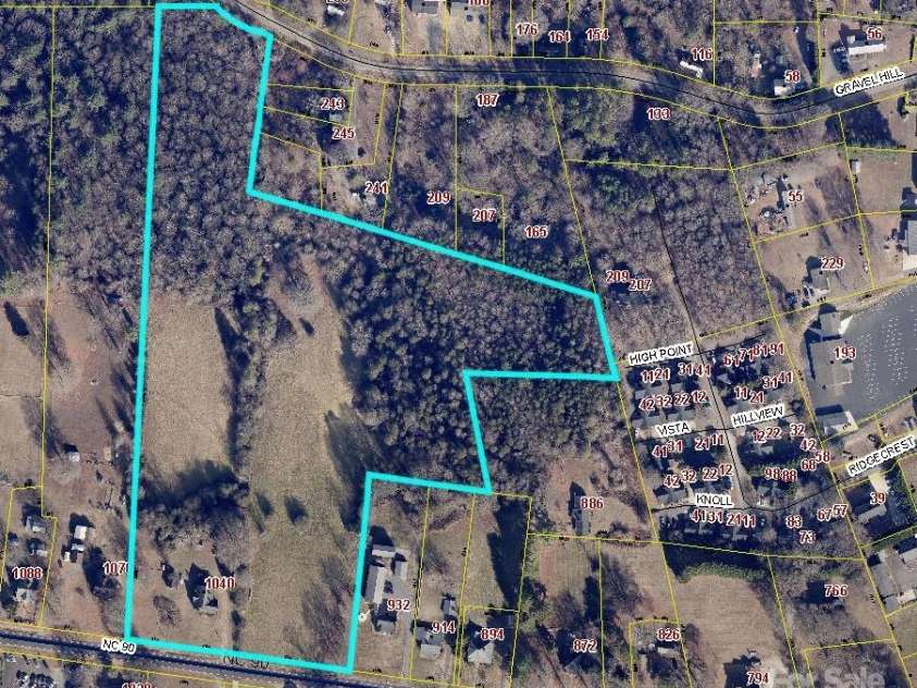 1040 NC 90 Highway, Taylorsville, NC 20681.  MLS# CAR4254139, YatesRealty ID 107. Aerial map