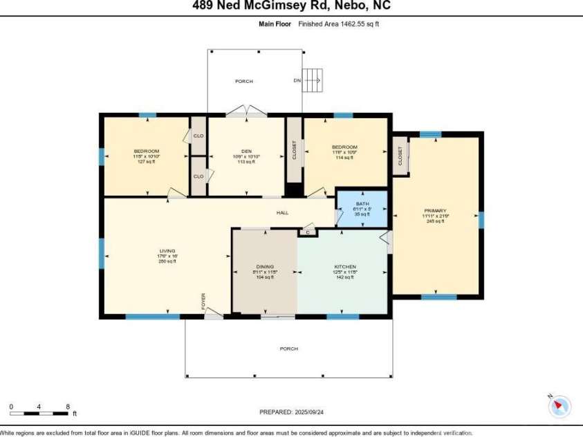 489 Ned Mcgimsey Road, Nebo, NC 28761.  MLS# CAR4306393, YatesRealty ID 107. 