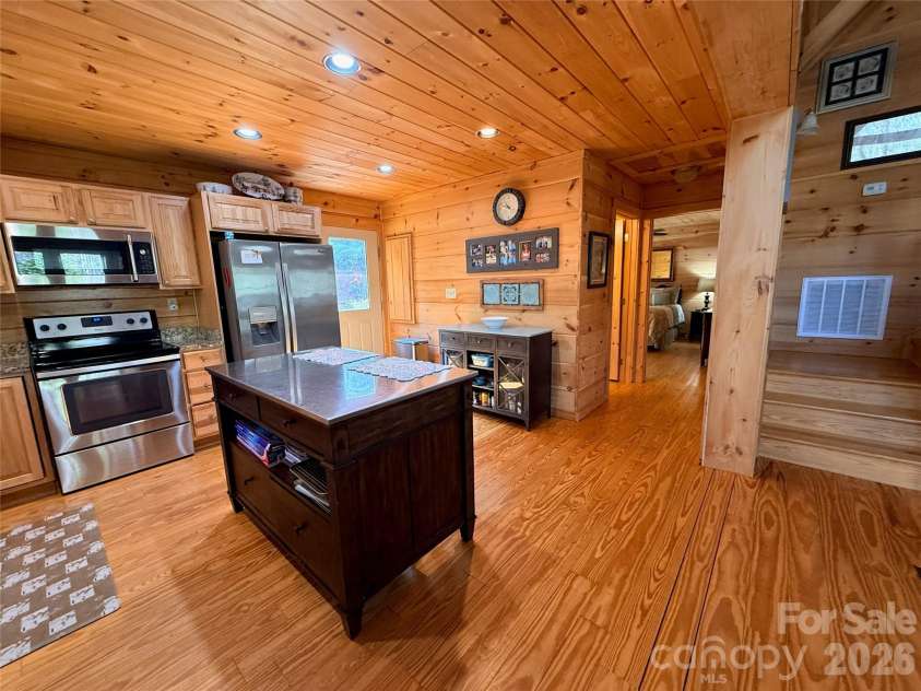 3695 NC 9 Highway, Mill Spring, NC 28756.  MLS# CAR4364501, YatesRealty ID 10700. Kitchen