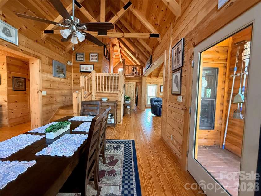 3695 NC 9 Highway, Mill Spring, NC 28756.  MLS# CAR4364501, YatesRealty ID 10700. Kitchen/Living Room