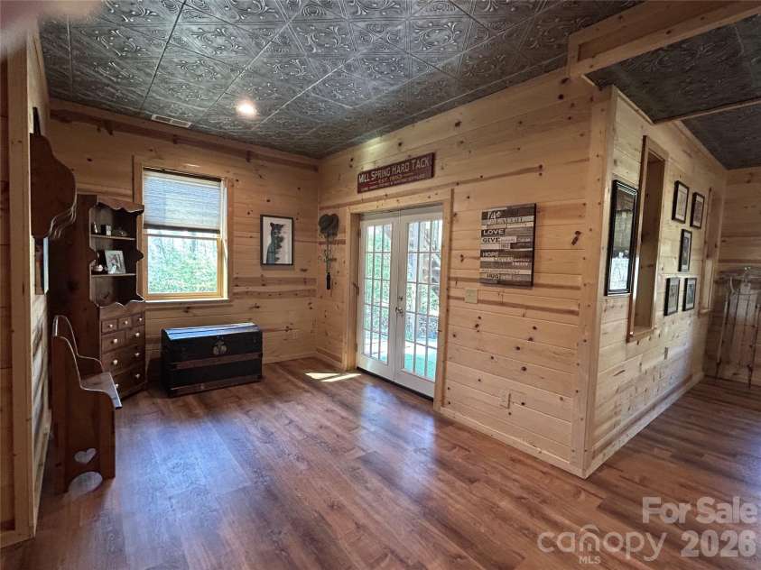 3695 NC 9 Highway, Mill Spring, NC 28756.  MLS# CAR4364501, YatesRealty ID 10700. Lower level Entry