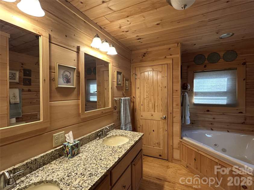 3695 NC 9 Highway, Mill Spring, NC 28756.  MLS# CAR4364501, YatesRealty ID 10700. Primary Bath